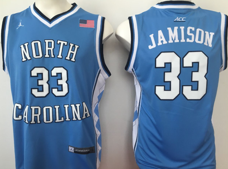 NCAA Men North Carolina Tar Heels Blue 33